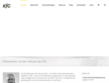 Tablet Screenshot of kfg.org